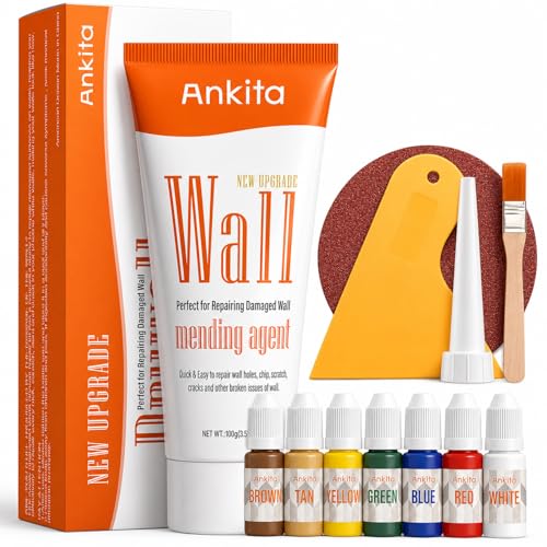 Spackle Wall Repair Kit(Color Match), Drywall Repair Filler for Wall Hole