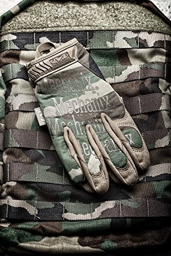 Mechanix Wear Original Woodland Camo Tactical Gloves Small - color: Camouflage - Woodland Camo, size: Small