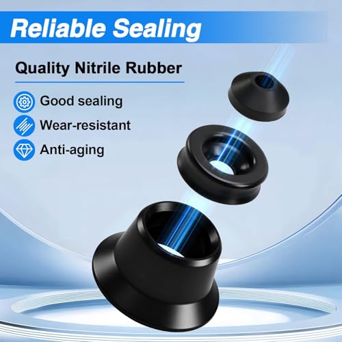 Outside Wall Faucet Repair Kit Compatible with Woodford Model 14 18, Sillcock Metal Wheel Handle Repair Kit Replace# RK-14MH - size: RK-14MH