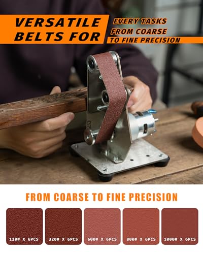 Mini Belt Sander, Electric Small Sander Knife Sharpener, 5.1''x6.7''x7.5'' - size: 5.1''x6.7''x7.5''