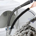 Sealegend 2 PCS Dryer Vent Cleaner Kit, Dryer Lint Vacuum Attachment&Brush - color: Black