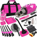 ThinkLearn Car Cleaning Kit with High Power Car Vacuum Detailing Kit