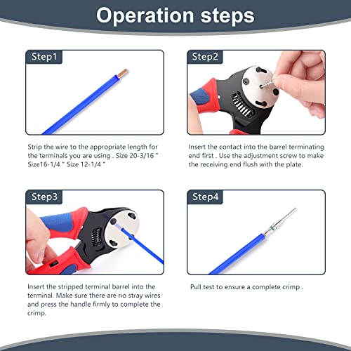 Newdeli 338 pcs Deustch Connector Kit 2 3 4 6 8 12 Pin Connectors with Deutsch Crimping Tool and DT Connector Removal Tool Size 16 Solid Terminal Contacts(14-20AWG) - size: DT Connector 338 Pcs Multi-Pin Kit