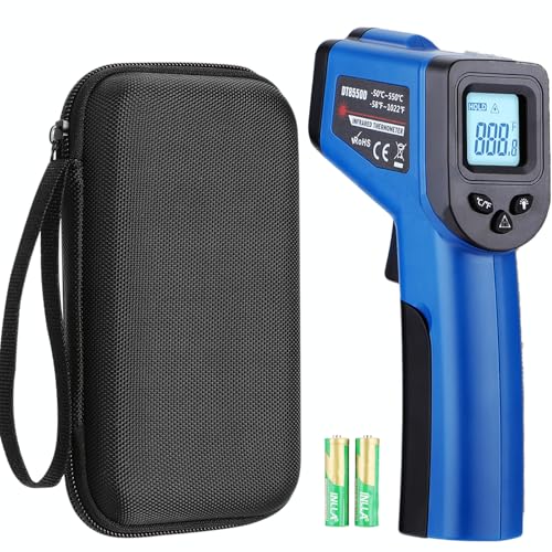 Infrared Thermometer Gun for Griddle, Digital Laser Temperature Thermometer - color: Blue