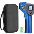 Infrared Thermometer Gun for Griddle, Digital Laser Temperature Thermometer - color: Blue