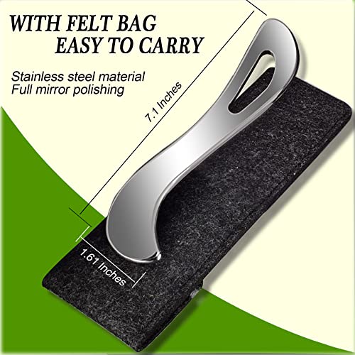 BYYDDIY Non-Magnetic 304Stainless Steel Gua Sha Muscle Scraper Tools,Scraping Massage Tools,Scar Tissue Tool,IASTM Tools,Fascia Scraper,Soft Tissue Massage Tool, Guasha Tool for Body - style: Style: S1
