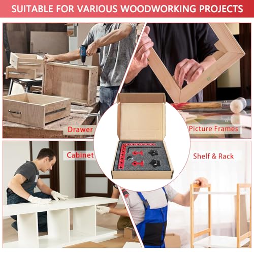 Wood Clamps for Woodworking Right Angle Clamping Kit 90 Degree - size: 2Pack Set*box (5.5")