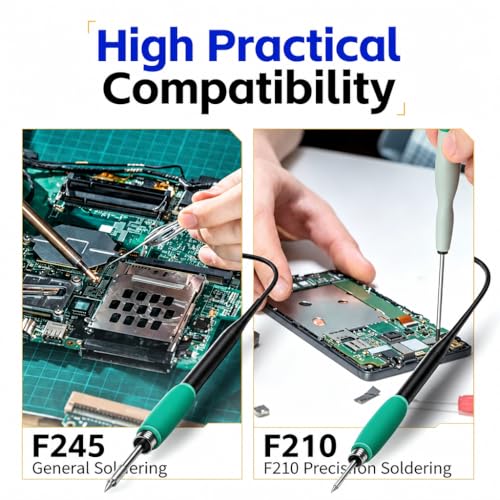 FNIRSI DWS-200 200W High Power Soldering Station Kit,2 Helping Hands