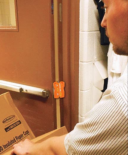 Propper Door Stopper - Professional Door Stop for Moving Office Home or School - Great for Police, Admin, Firefighters and Any time You Need a Door to Stay Open - 2 Pack - style: 2 Pack