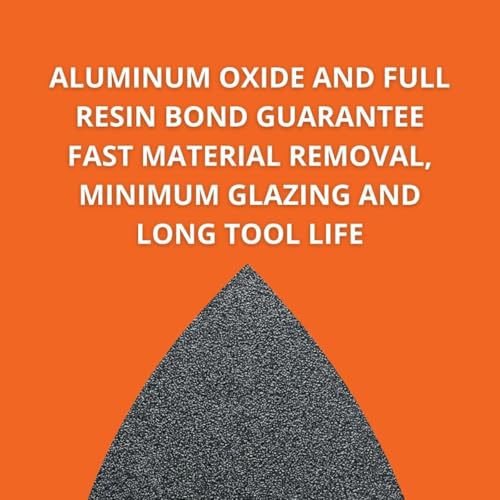 Fein Sanding Sheets with Hook & Loop Attachment - size: 220 Grit, 50-Pack