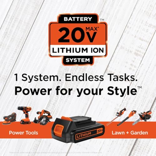 BLACK+DECKER 20V MAX 68-Piece Cordless Drill and Home Tool Project Kit with Tool Storage Bag (LDX120PK)