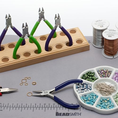 The Beadsmith Chain-Nose Pliers 4-1/2" Long - style: Chain Nose