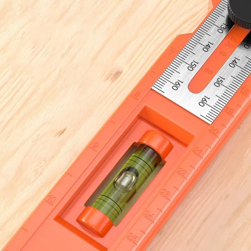 Adjustable Marking Protractor, Foldable Multi Angle Ruler