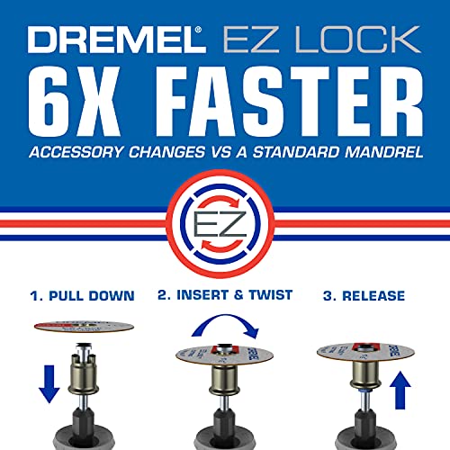 Dremel 160-Piece Rotary Tool Accessory Kit with EZ Lock Technology - size: 160-Pieces