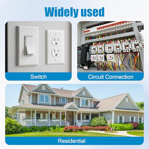 6/2 Wire with Ground - 10FT 6 Gauge NM-B Non-Metallic Sheathed Cable 100% Pure Copper 6 AWG 2 Conductor Residential Indoor Wire for Outlets, Switches, Other Loads and Lighting Wiring Projects etc. - size: 10FT, style: 6AWG/2