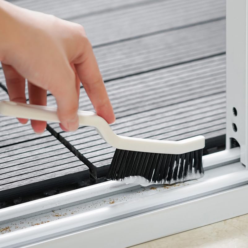 Amosfun 4-Pack Crevice Cleaning Brushes Window Track Cleaning Brush and Window Groove Cleaner for Kitchen Bathroom and Narrow Gaps 8.26 X 2.04 X 1.18 in - color: Multix2pcs, size: 21.00X5.20X1.50CMx2pcs