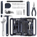 HOTO 40-Piece Tool Kit for Dorm, Household Essentials Tool Set