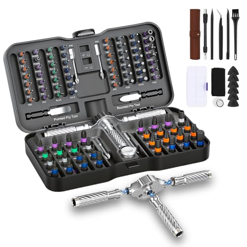 115 in 1 Ratchet Screwdriver Set, Magnetic Screwdriver sets