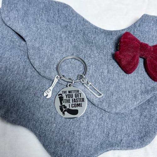 Plumbing Gifts for Men Plumber Appreciation Gifts for Plumber Ideal Plumbers Gift Keychain Gift for Husband Boyfriend Dad Retirement Valentine’s Day Christmas Birthday Coworkers Present