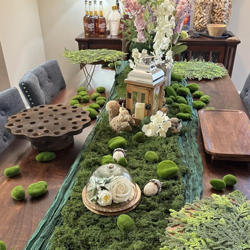 Artificial Moss Sheet 50x50cm for Fairy Garden, Crafts & Plant Decor - size: 50x50cmx1pc