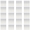 100pcs Bulk Pack 45mm x 2mm Mini Size Cross Phillips Screwdrivers - color: Transparent, size: 2.0mm + (Phillips)