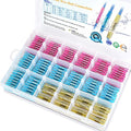 TICONN 400PCS Heat Shrink Butt Connectors, Crimp Wire Connectors Kit - size: Mix 400 PCS