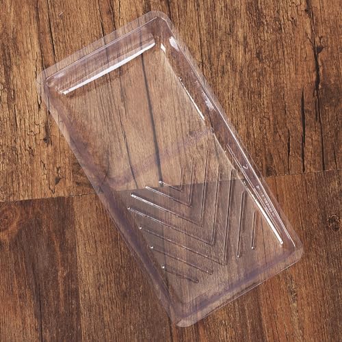 Bates- Paint Tray Liner, 4 Inch, 24 Pack, Clear, Plastic Disposable Paint Tray for Painting Walls - color: Clear, size: 24 Pack 4 Inch