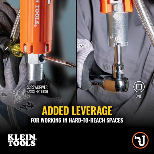 Klein Tools 68098 Faucet Wrench, 12-in-1 Plumbing Multi Tool for Sink, Toilet, and Faucet Installations and Repairs - style: Faucet Wrench