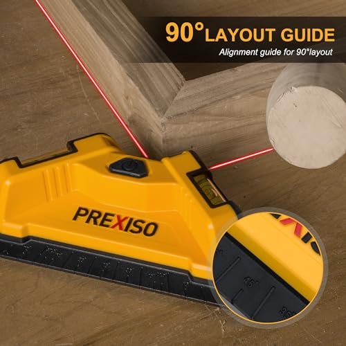 PREXISO Square Laser, 30Ft Flooring Laser Level, Tile Laser Line Projection