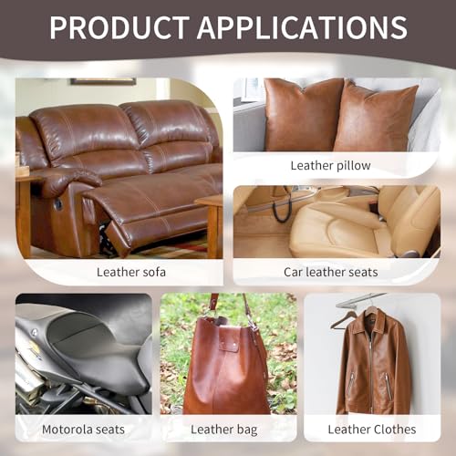 BSZHTECH Leather Repair Tape Self-Adhesive Leather Repair Patch for Couch Furniture Sofas Car Seats Advanced PU Vinyl Leather Repair Kit (Dark Brown, 3.9X79 inch) (Pack of 2) - color: Dark Brown, size: 3.9X79IN (Pack of 2)