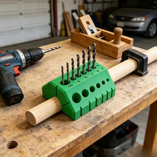 Adjustable Drill Guide Block, Multi-Angle 45° & 90° Drilling Jig, Compact Precision Tool for Woodworking & Metalworking DIY Projects