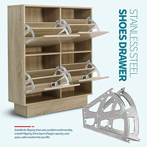 2 Layers Shoes Drawer Cabinet Hinges, Silver, 1 Pair - color: Silver, size: 2 Layers