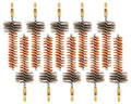 McJ Tools Cleaning Bronze Chamber Brush 10-Pack 5.56mm/.223Cal - Bristle Bronze Premium Gun Cleaning Brushes for Effective Chamber Cleaning - size: 5.56mm, .223cal (10-pack)