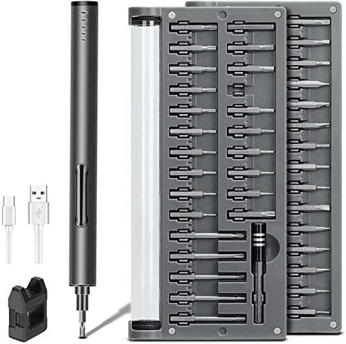 Mini Electric Screwdriver - 3.7V Small Cordless Precision Screwdriver Set