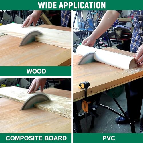 Hoteche 10-Inch Compact Portable Table Saw with Saw Blade for Desktop Use - size: 10-Inch