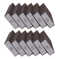 12Pcs Sanding Sponge 60 Grit Coarse Sanding Blocks for Drywall Metal Wood Washable and Reusable - size: 12PCS-60 Grit