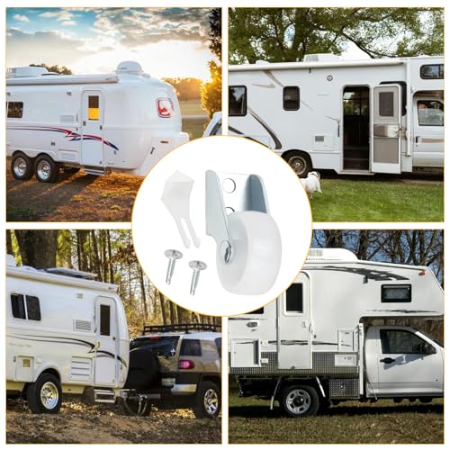 901032 RV Awning Door Roller Wheel Compatible with Carefree Track, Camper Screen Door Shade Parts, Travel Trailer Awning Replacement,Camper Canopy Roller Protector, Disc