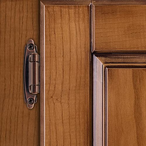 Donanim 6 Pack (3 Pairs) 3/8 Inch Inset Hinges Oil Rubbed Bronze - color: Oil Rubbed Bronze, size: 6 Pack (3 Pairs)