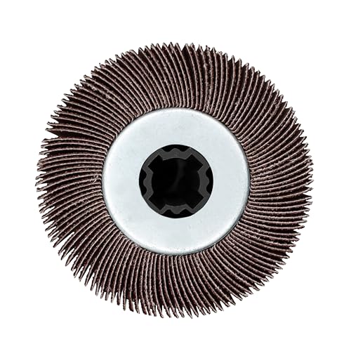 Flap Sanding Drum 4.5"x4", 60 Grit, Aluminum Oxide, 3/4" Arbor - color: A1