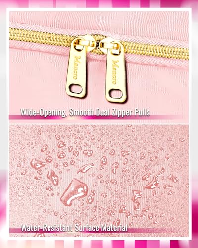 Mancro Hot Hair Tools Travel Bag Compatible with Dyson Airwrap - color: Pink, size: Standard