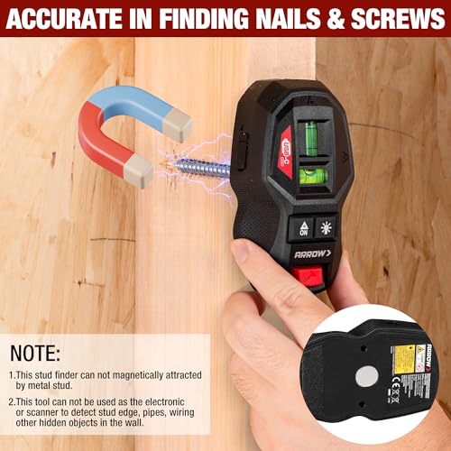 ARROW 2-in-1 Laser Level with Magnetic Stud Finder