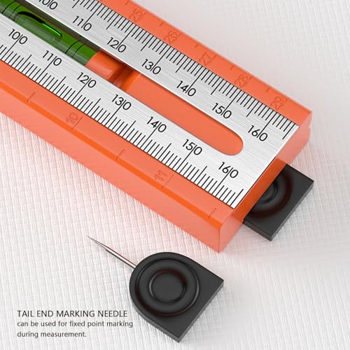 Adjustable Marking Protractor, Foldable Multi Angle Ruler