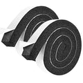 2 Rolls 1/2 Inch W 1/2 T Weather Stripping Air Conditioner Open Cell Foam Seal Tape, Window Insulation High Resilience Seal Strip for Doors Window,Total 16FT - size: 1/2IN*1/2IN*16FT