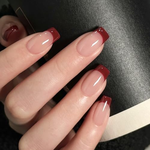 GAOY Red Swirl Gel Nail Polish Art Liner, 12ml Dark Red Color - color: Dark Red