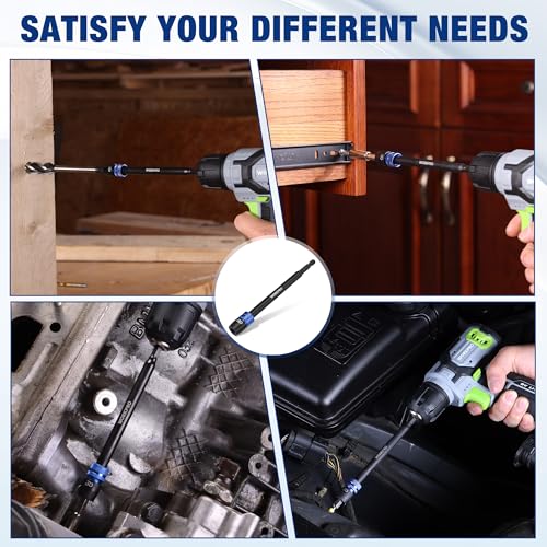 WORKPRO Drill Bit Extension, 6" Drill Screwdriver Bit Holder - style: 6"