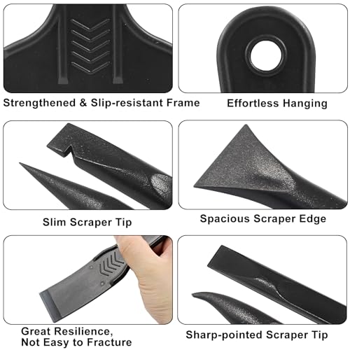 Murtenze 12PCS Putty Knife Set, Plastic Paint Scraper