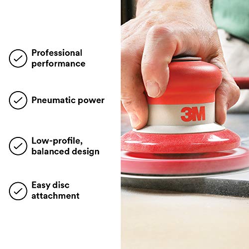 3M Non-Vacuum Random Orbital Sander, 20325, 6 in, 3/16 in Orbit