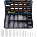 55Pcs 13 Sizes Hose Barb Fittings Kit, Pipe Connector Joint Splicer Mender Adapter Union for Aquarium Adapter Gas Liquid Air