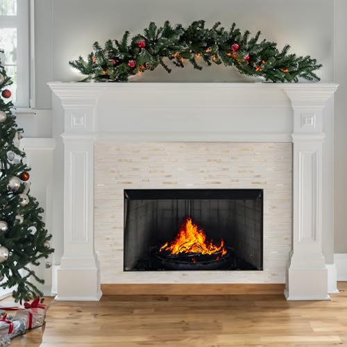 StyloVue 20 Sheets Peel and Stick Backsplash for Kitchen, Pearl White Sandstone with Metal Gold Look Stick on Tile Upgrade Your Kitchen Backsplash, RV, Fireplace - color: Pearl White Sandstone With Metal Gold