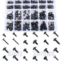 270pcs Automotive Body Screw Phillips Head Self Tapping Screw Washer Head Screws Assortment Kit #8#10#12#14